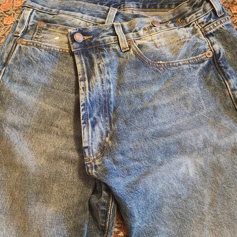 R13 crossover boyfriend jeans